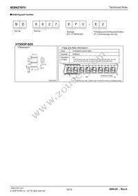 BD8627EFV-E2 Datasheet Page 12