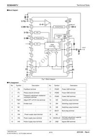 BD8649EFV-E2 Datasheet Page 4