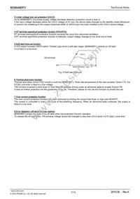 BD8649EFV-E2 Datasheet Page 7