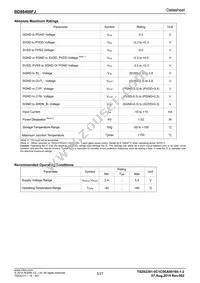 BD88400FJ-GE2 Datasheet Page 5