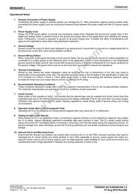 BD88400FJ-GE2 Datasheet Page 23