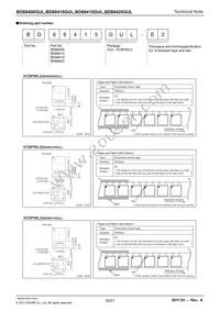 BD88415GUL-E2 Datasheet Page 20