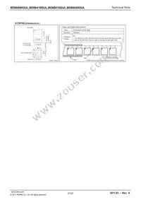 BD88415GUL-E2 Datasheet Page 21