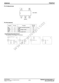 BD8924G-GTR Datasheet Page 3