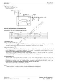 BD8924G-GTR Datasheet Page 8