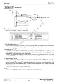 BD8924G-GTR Datasheet Page 9