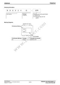 BD8924G-GTR Datasheet Page 13