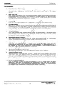 BD8960NV-E2 Datasheet Page 17