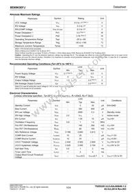 BD8963EFJ-E2 Datasheet Page 3