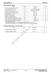BD8LA700EFV-CE2 Datasheet Page 3
