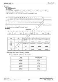 BD8LA700EFV-CE2 Datasheet Page 13