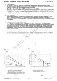 BD9001F-E2 Datasheet Page 15