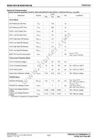 BD9016KV-ME2 Datasheet Page 8