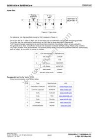 BD9016KV-ME2 Datasheet Page 20