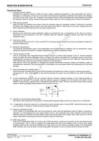 BD9016KV-ME2 Datasheet Page 23