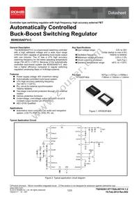 BD9035AEFV-CE2 Datasheet Cover