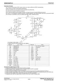 BD9035AEFV-CE2 Datasheet Page 12