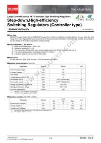 BD9045FV-E2 Datasheet Cover