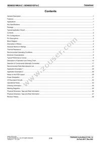 BD90521MUV-CE2 Datasheet Page 2