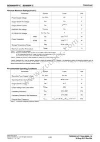 BD9060HFP-CTR Datasheet Page 4