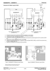 BD9060HFP-CTR Datasheet Page 21