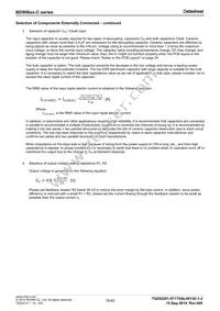 BD90620HFP-CTR Datasheet Page 15