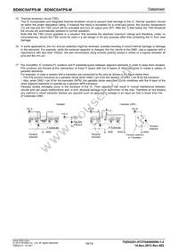 BD90C0AFPS-ME2 Datasheet Page 16