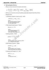 BD9104FVM-TR Datasheet Page 15