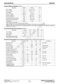 BD9109FVM-LBTR Datasheet Page 6