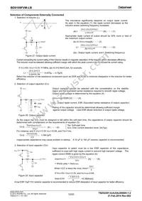 BD9109FVM-LBTR Datasheet Page 12