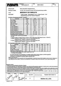 BD9131MUV-E2 Datasheet Cover