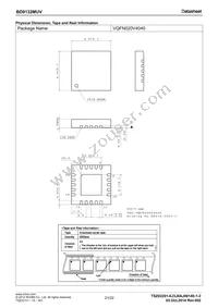 BD9132MUV-E2 Datasheet Page 21