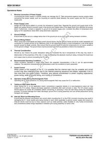 BD91361MUV-E2 Datasheet Page 19