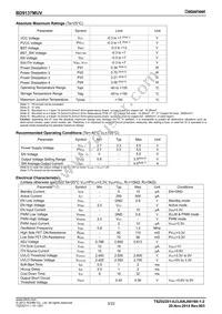 BD9137MUV-E2 Datasheet Page 3