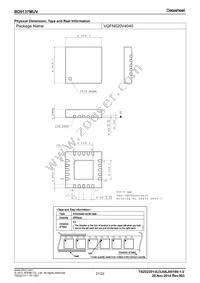 BD9137MUV-E2 Datasheet Page 21