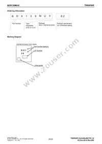 BD9139MUV-E2 Datasheet Page 20