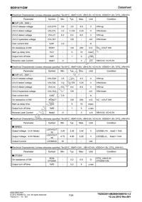 BD91411GW-E2 Datasheet Page 7