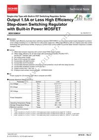 BD9150MUV-E2 Datasheet Cover