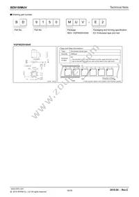 BD9150MUV-E2 Datasheet Page 16