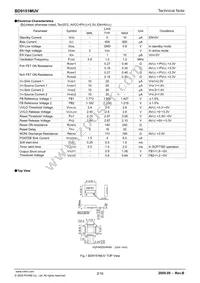 BD9151MUV-E2 Datasheet Page 2