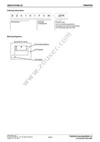 BD9161FVM-LBTR Datasheet Page 18