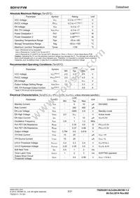 BD9161FVM-TR Datasheet Page 3