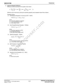 BD9161FVM-TR Datasheet Page 11