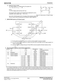 BD9161FVM-TR Datasheet Page 15