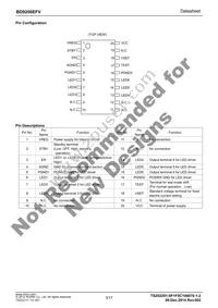 BD9206EFV-E2 Datasheet Page 3