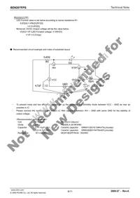 BD9207FPS-E2 Datasheet Page 6