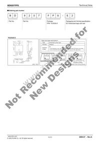 BD9207FPS-E2 Datasheet Page 11