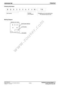 BD9305AFVM-TR Datasheet Page 17