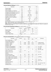 BD9329AEFJ-E2 Datasheet Page 3