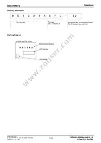 BD9329AEFJ-E2 Datasheet Page 17